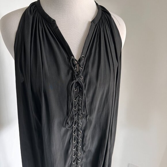 Ramy Brook Lace-Up Top - Picture 4 of 6